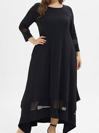 ELEGANT PLUS SIZE DRESS MYRA black