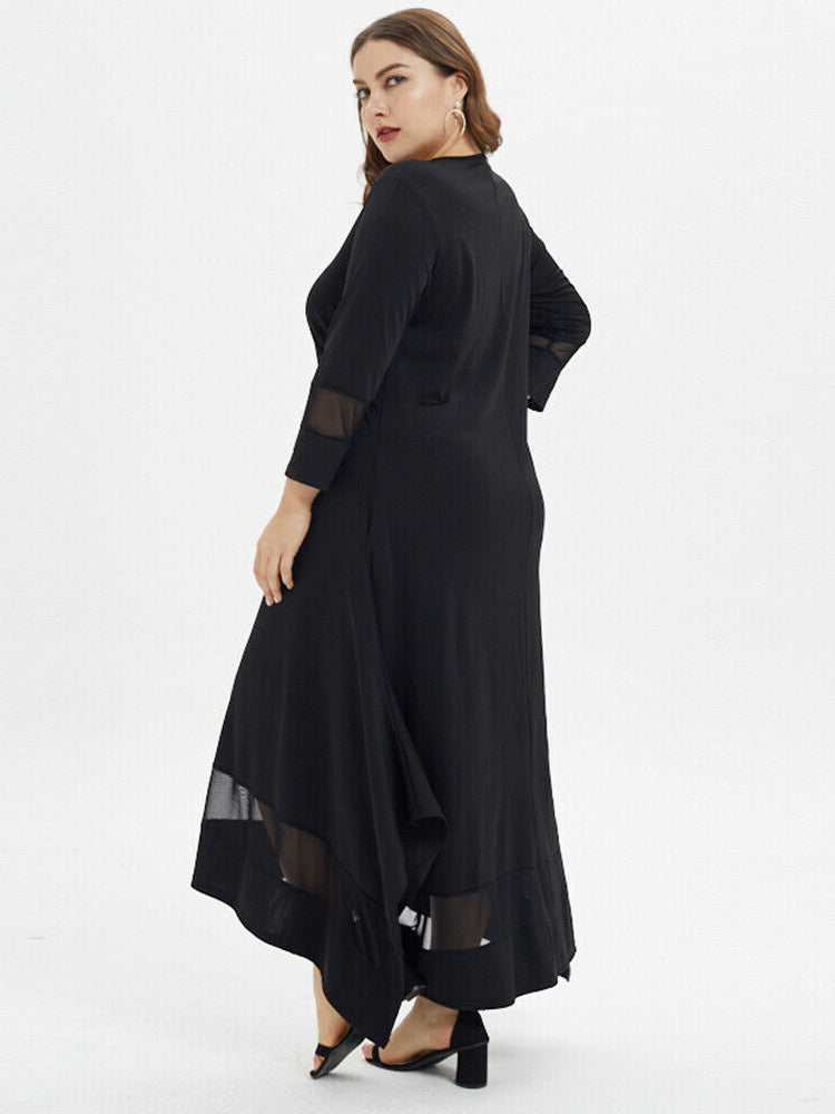 ELEGANT PLUS SIZE DRESS MYRA black