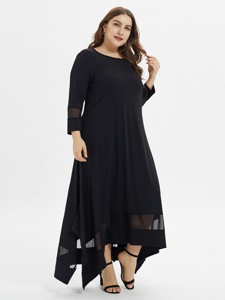 ELEGANT PLUS SIZE DRESS MYRA black