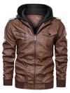 LEDERJACKE COBIE braun