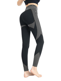 LEGGINGS FERONIA schwarz und grau