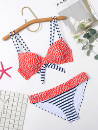 BIKINI LINDEY red