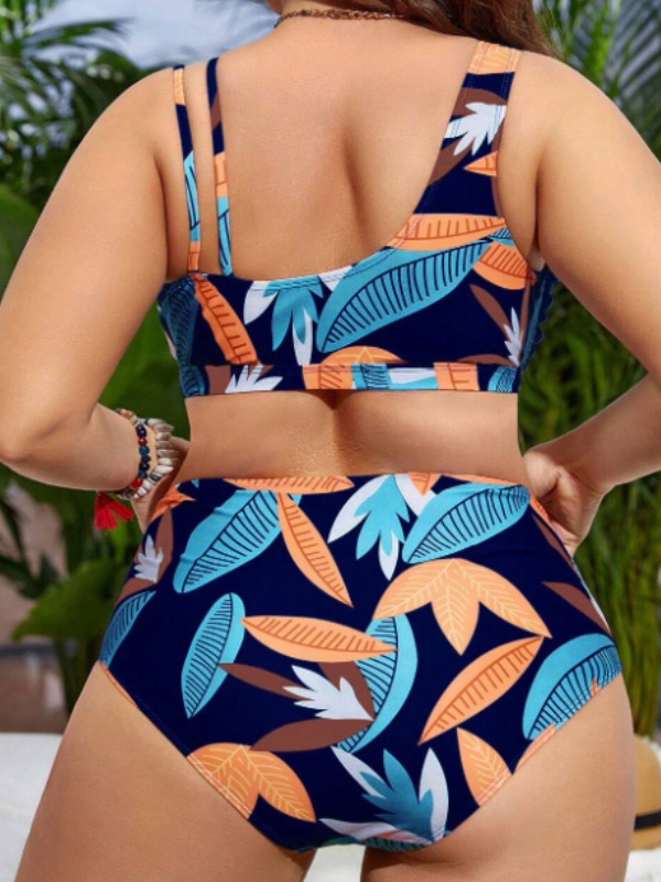 Bikini Belanda Blue Orange