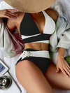 Bikini Cora Black White