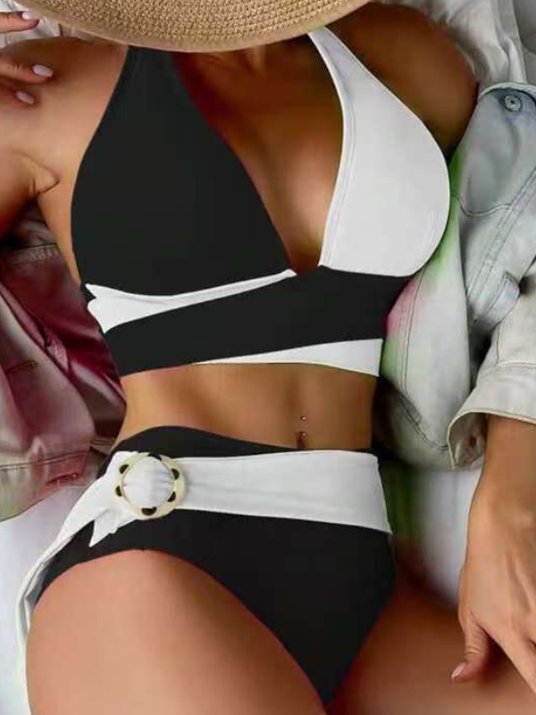 Bikini Cora Black White