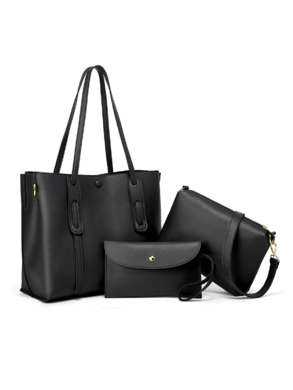 3-teiliges TASCHEN-SET NELLWEN schwarz