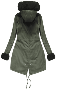 <tc>JACKE ELORA khaki-schwarz</tc>