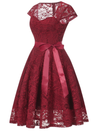 ELEGANTES KLEID TARREN rot