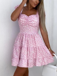 SOMMERKLEID GENOVERA rosa