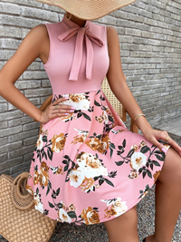 ELEGANTES KLEID GERALDIN rosa