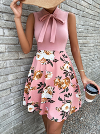 ELEGANTES KLEID GERALDIN rosa