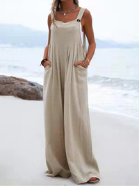 SOMMER-OVERALL OLIVERIA beige