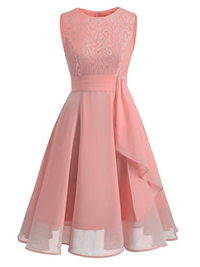 ELEGANTES KLEID OLWEN rosa