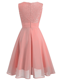 ELEGANTES KLEID OLWEN rosa