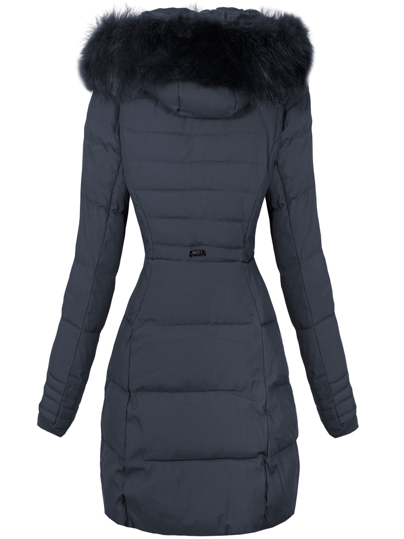 LANGE JACKE BUSANA blau