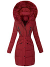 LANGE JACKE BUSANA rot