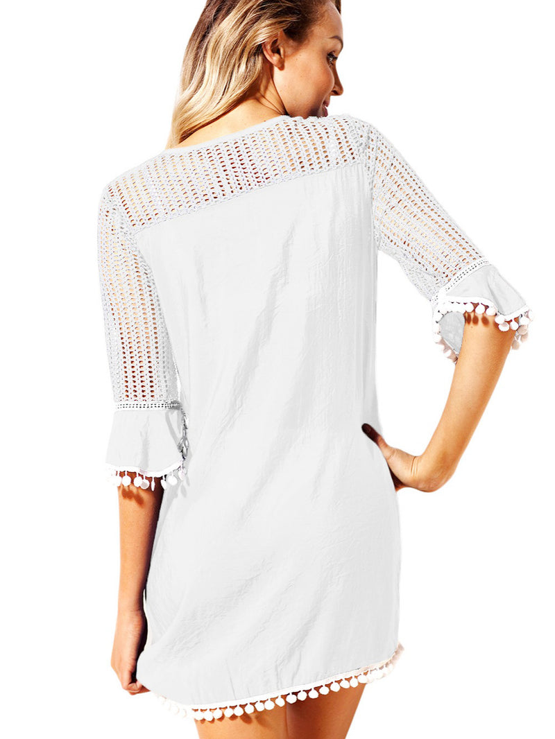 SOMMERKLEID VALORA weiß