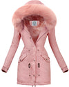 PARKA JACKE MARJORY rosa