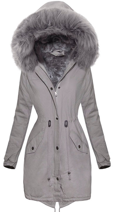 <tc>PARKA JACKE MARJORY grau</tc>