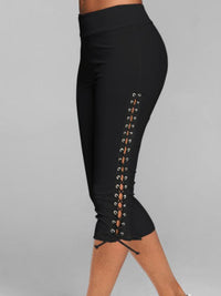 LEGGINGS 3/4 CARLI schwarz