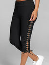 LEGGINGS 3/4 CARLI schwarz