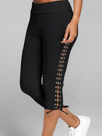 LEGGINGS 3/4 CARLI schwarz