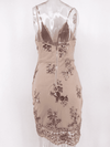 ELEGANTES MINIKLEID NATELEA beige