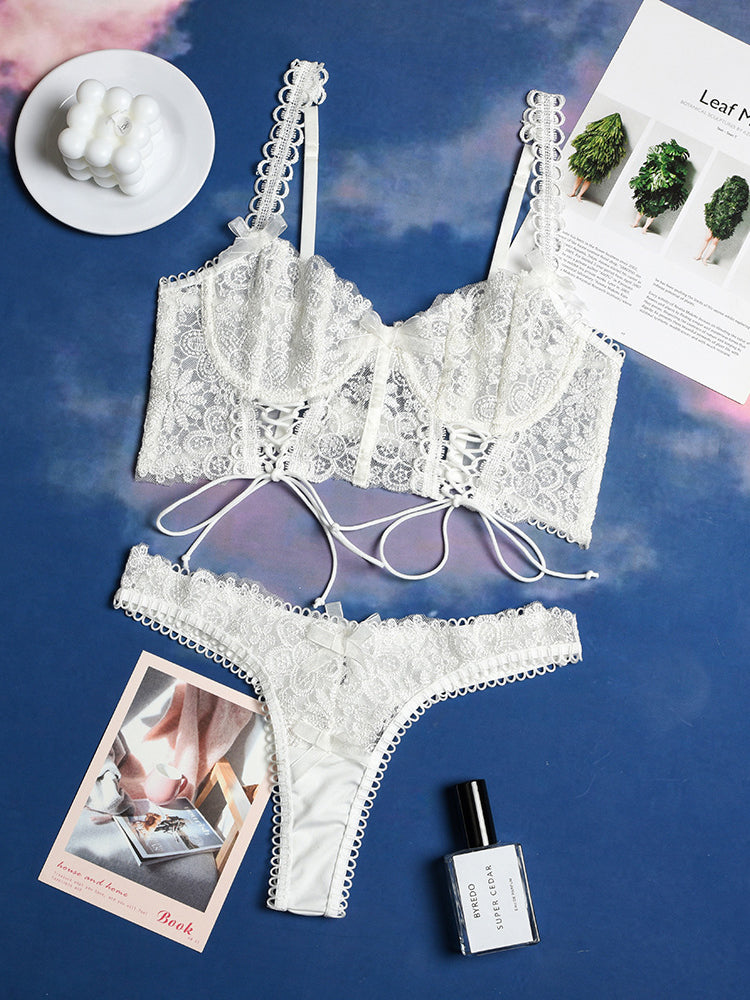 UNDERWEAR SET EMME white