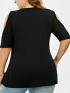 PLUS SIZE HEMD GUDA schwarz