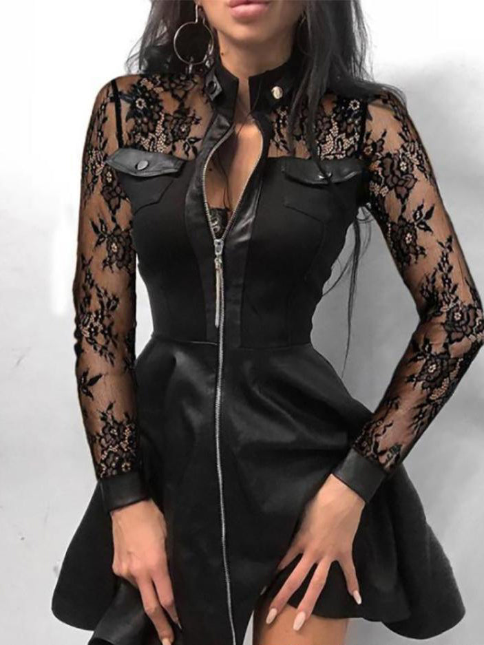 ELEGANTES KLEID ELIIZA schwarz