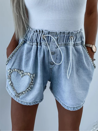 SHORTS MELYSA blau