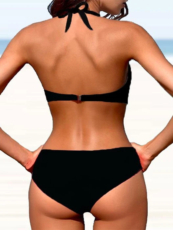 BIKINI SHIRELY gelb und schwarz