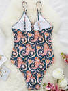 MONOKINI MERINA rosa und blau