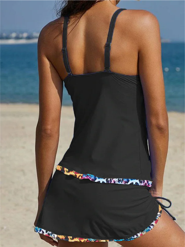 TANKINI EDENIA schwarz und blau