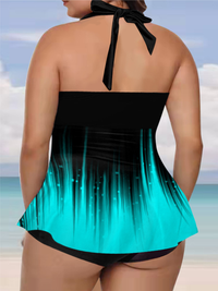 TANKINI EDITTA schwarz und blau